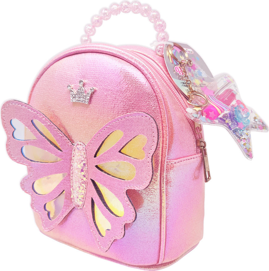 Tiny Mini Backpack, Tie Dye Butterfly